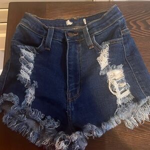 Jean shorts